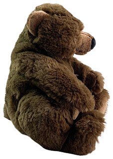 Игрушка Leosco Медведь коричневый 20см - фото 2