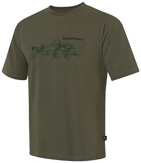 Футболка Finntrail Big Fish 6719 Khaki - фото 1