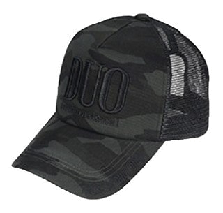 Бейсболка Duo Trucker cap 18 black/camo