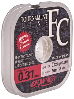Леска Owner Tournament FC 50м 0,310мм 