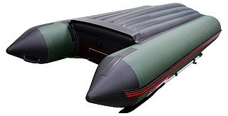 Лодка Хантер 320 ЛКА НДНД зелено-черный - фото 4