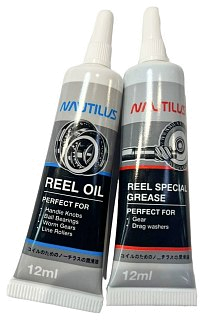 Смазка Nautilus для катушек Reel oil 12мл + Reel grease 12мл - фото 1