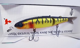 Воблер Jackall Tiny magallon MR mat gold tiger - фото 3