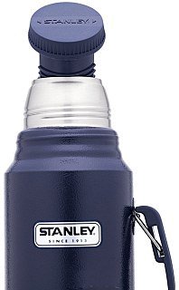 Термос Stanley Classic Vacuum Flask 1л синий - фото 3
