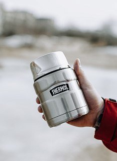 Термос Thermos SK 3000 SBK 0,47л с ложкой - фото 3