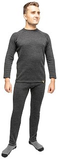Комплект термобелья Helios Thermo-Merino темно-серый - фото 1