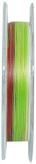 Шнур Intech Tournament jig style PE X4 150м 1,2 20lb 9,07кг multicolor - фото 2