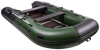 Лодка Мастер лодок Ривьера Максима 3800 СК зеленый-черный - фото 3