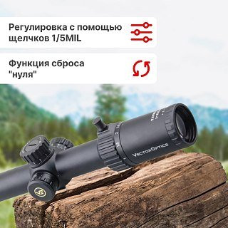 Прицел Vector Optics Taurus 1-6X24 FFP - фото 4