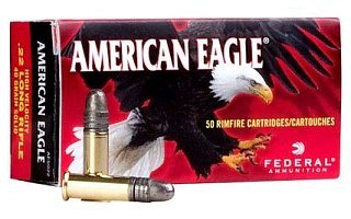 Патрон 22 LR Federal HV Solid American Eagle 2,59г (50шт) - фото 2