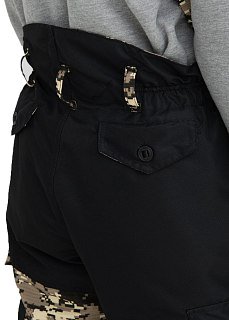 Костюм Huntsman Горка-3 combo В-003/черный смесовая рип-стоп - фото 12