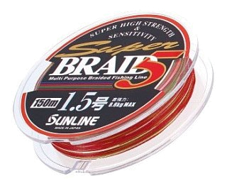 Шнур Sunline Super braid 5HG 150м 0.8/0,148мм
