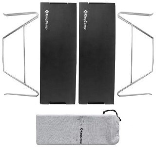 Стол King Camp Smart алюм/сталь черный - фото 2