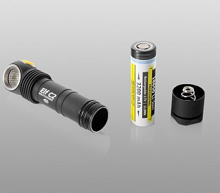 Фонарь Armytek Elf C2 XP-L USB серебро - фото 12