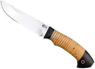 Нож ИП Семин Ястреб кованая сталь Х12МФ береста - фото 4