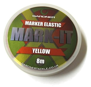 Маркерная нить Gardner marker elastic yellow 8м - фото 1