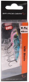 Блесна Savage Gear Vib Blade 4,5см 8,5гр blue pink stripes