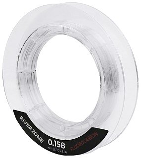 Леска Riverzone Fluorocarbon 50м 0,158мм 2,904lb - фото 4