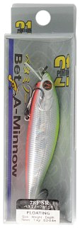Воблер Pontoon21 Bet-A-Minnow 78F-SR 78мм 7,4гр 0,2-0,4м №A62