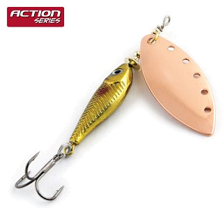Блесна Akara вращ. Action series Libra 3 11гр цв.A21-1
