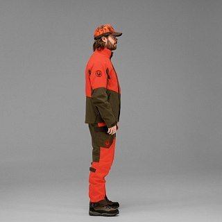 Куртка Harkila Wildboar Pro Wildboar Orange/Willow Green - фото 5