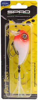 Воблер SPRO Iris fat hardlure red head 6см 17гр