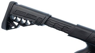 Ружье Huglu Atrox Tactic grey 1 pump action 12x76 510мм - фото 6