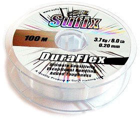 Леска Sufix Duraflex clear x10 100м 0,28мм