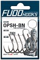 Крючки Fudo Octopus SH OPSH-BN 7001 BN №4/0 