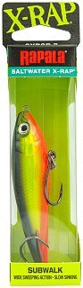 Воблер Rapala X-Rap Saltwater subwalk SXRSB07-HO