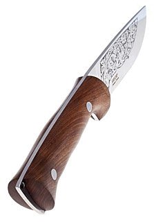 Нож Кизляр Скиф разделочный рукоять кавказский орех - фото 2