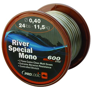 Леска Prologic River special mono 600м 24lbs 11,5кг 0,40мм сamo