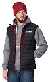 Жилет Alaskan Juneau vest  black утепленный стеганый черный /красный 