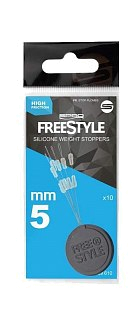 Стопор SPRO Freestyle Silicone Weight Stoppers 5мм уп. 10шт - фото 2
