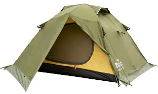 Палатка Tramp Peak 3 V2 зеленый - фото 3