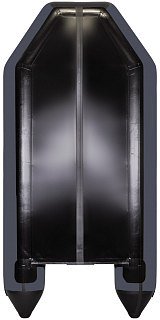 Лодка Мастер лодок Аква 2900 слань-книжка киль графит/черный - фото 2