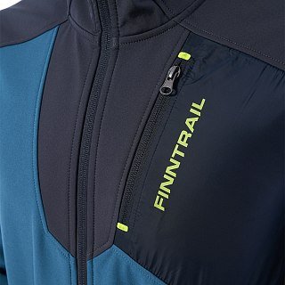 Куртка Finntrail Softshell Nitro 1320 grey  - фото 6
