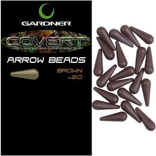 Бусина Gardner Covert arrow beads brown - фото 1