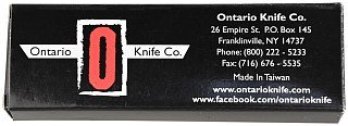 Нож Ontario RAT 1 складной сталь AUS8 рукоять нейлон - фото 8