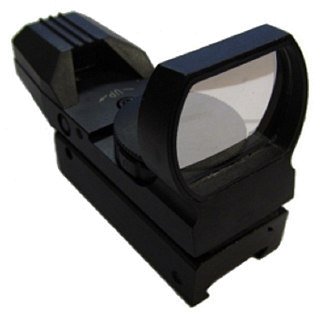 Прицел Target Optic 1x33 открытый на weaver