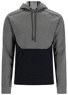 Толстовка Simms CX Hoody Steel Heather/Black Heather  - фото 1