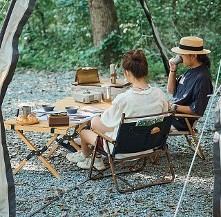 Стул Naturehike MW02 NH19Y002-D складной бежевый - фото 5