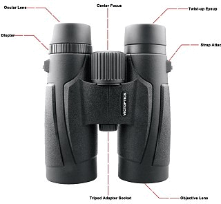 Бинокль Vector Optics Victoptics X1 8x42 - фото 2