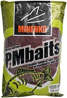 Прикормка MINENKO PMbaits Groundbaits 1кг feeder carp - фото 1