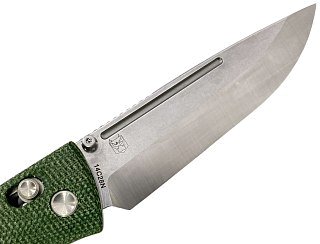 Нож складной Real Steel Pathfinder Folder Green Micarta клинок 14C28N 9,7см - фото 5