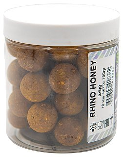 Бойлы Rhino Baits Rhino Honey мед 18мм банка 150гр пылящие - фото 1