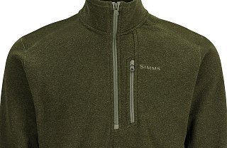 Пуловер Simms Rivershed Half Zip Riffle Heather  - фото 2