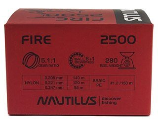 Катушка Nautilus Fire 2500 - фото 9
