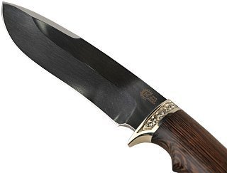 Нож ИП СЕМИНА Скиф кованая сталь 95x18 венге литье - фото 6