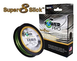 Шнур Power Pro Super 8 silck 135м 0,13мм aqua green